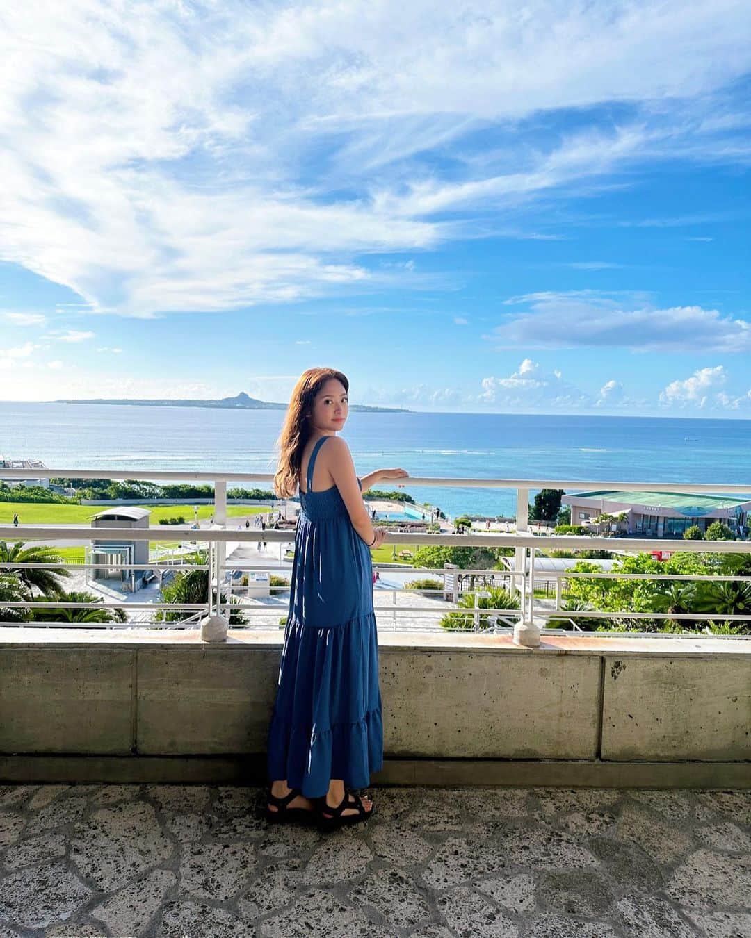 宮脇詩音のインスタグラム：「ずっと来てみたかった美ら海水族館🐟  #沖縄 #美ら海水族館」