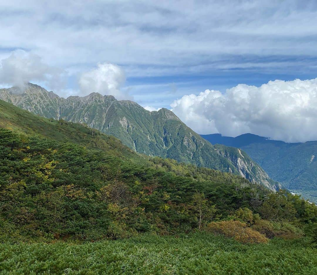 宋美玄さんのインスタグラム写真 - (宋美玄Instagram)「上高地に来ました⛰️ 本当は先週の3連休に涸沢に行きたかったのですが、出遅れて山小屋がいっぱいすぎた上、息子は敬老の日に学校があったので今週末に。 金曜日に松本に入り、上高地へ。日帰りコースを色々検討し、西穂方面へ。西穂山荘まで登って、出来れば独標まで行きたかったのですが、丸山のあたりでガスが強くなったので引き返しました。 その後…宿泊地の上高地まで急坂を下山するのがしんどいという話になり、新穂高ロープウェイで降りよっか、ということに。ところが、乗り継いでも上高地までバスで辿り着けない時間になっていました…。バスで平湯まで行って、何社も電話して何とかタクシーをお願いできて、上高地に帰って来れました。良かった…。いやー、そのまま上高地に下山すべきでしたワ。（ちなみにパパは上高地のホテルでのんびり） そんな訳で子どもたちは途中ブーブー言いつつも西穂方面デビュー。今度は独標まで行って槍ヶ岳が見られるといいなあ。  追記 松本出発7:00→上高地9:00→西穂山荘13:00→丸山を往復し西穂山荘14:30→西穂高ロープウェイ山頂駅15:50 15:55のロープウェイに乗れず、次が16:25で、平湯発上高地行きが17:00に終わっていたという…松本をもう少し早く出発できたら良かったのですが、駅に待機してるタクシーが七時位からとのことでした。 西穂山荘から子供たちがケンカせずスタスタ行けば一本早いのに乗れたのになー  #上高地 #上高地から日帰り登山 #西穂山荘 #西穂丸山 #上高地が見下ろせた #穂高連峰 #新穂高ロープウェイ」9月23日 18時53分 - mihyonsongkobe