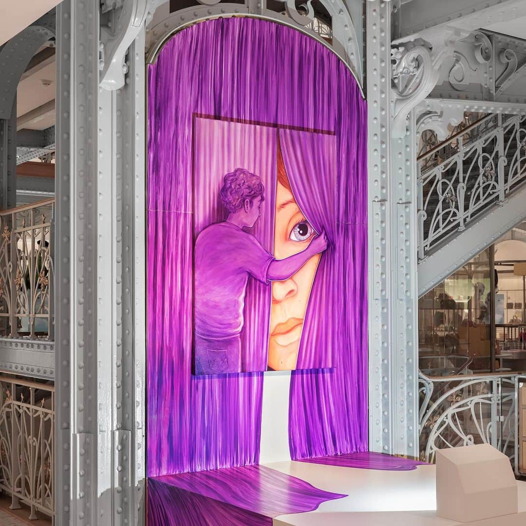 DFS & T Galleriaさんのインスタグラム写真 - (DFS & T GalleriaInstagram)「Enter the dreamlike world of Paris Trompe-l‘œil at Samaritaine! ​ Marvel at the captivating façade as you head inside, where the newest installations await, including artworks by Lise Stoufflet on the Pont-Neuf side, and much more.​ ​ Samaritaine celebrates Surrealism with whimsical experiences through November 1!   #DFSOfficial #SamaritaineParis #Surrealism #SurrealismArt #SurrealistArt #ParisEvents #ParisTravel #Paris #ParisFashion」9月23日 19時00分 - dfsofficial