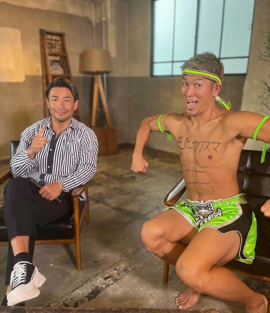 魔裟斗のインスタグラム：「ムエタイおじさんと色々話してきました笑 #魔裟斗  #魔裟斗チャンネル」