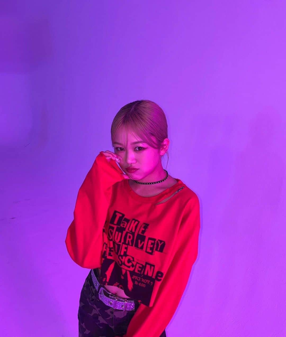 iScreamさんのインスタグラム写真 - (iScreamInstagram)「「Rock Steady」Dance Practice Video🎸 YUNA offshot.  このビデオを見て是非皆さんも踊って下さい🎵  この衣装好きだなあ... ♡  #iScream #アイサケ　 #ガルサケ #YUNA #RockSteady」9月23日 20時00分 - iscream__official