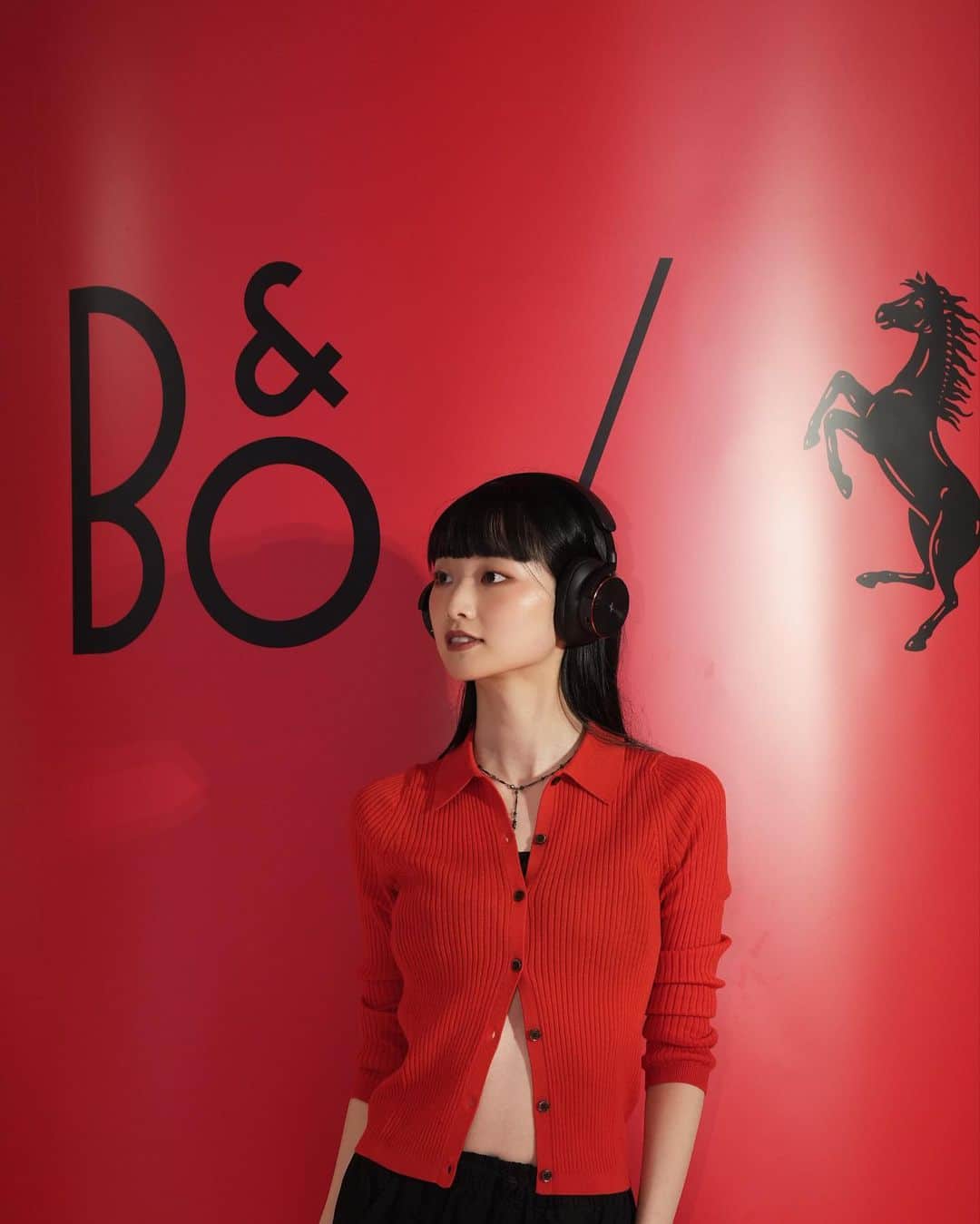 月山京香さんのインスタグラム写真 - (月山京香Instagram)「. Bang & Olufsen × Ferrari Capsule Collection💥  歴史ある技術とフェラーリのシグネスチャーカラーである赤に アレンジされた製品が素敵でした✨  @bangolufsen_japan  @bangolufsen  @scuderiaferrari  #BangOlufsenForFerrari #BangOlufsenJapan #pr」9月23日 19時07分 - i_am_kyoka_yade