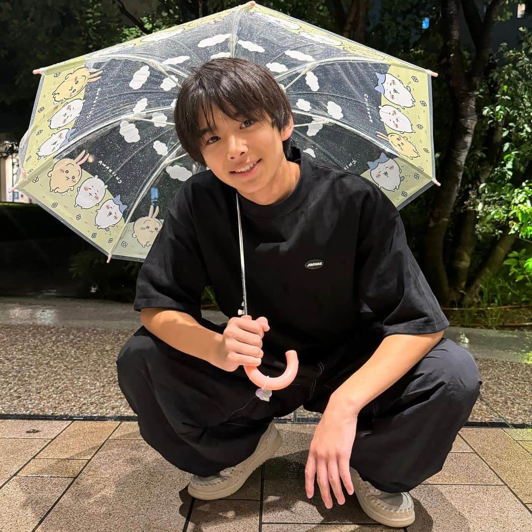 今井暖大さんのインスタグラム写真 - (今井暖大Instagram)「最近雨多くないー？？  #ちいかわの傘」9月24日 18時30分 - harutosroom