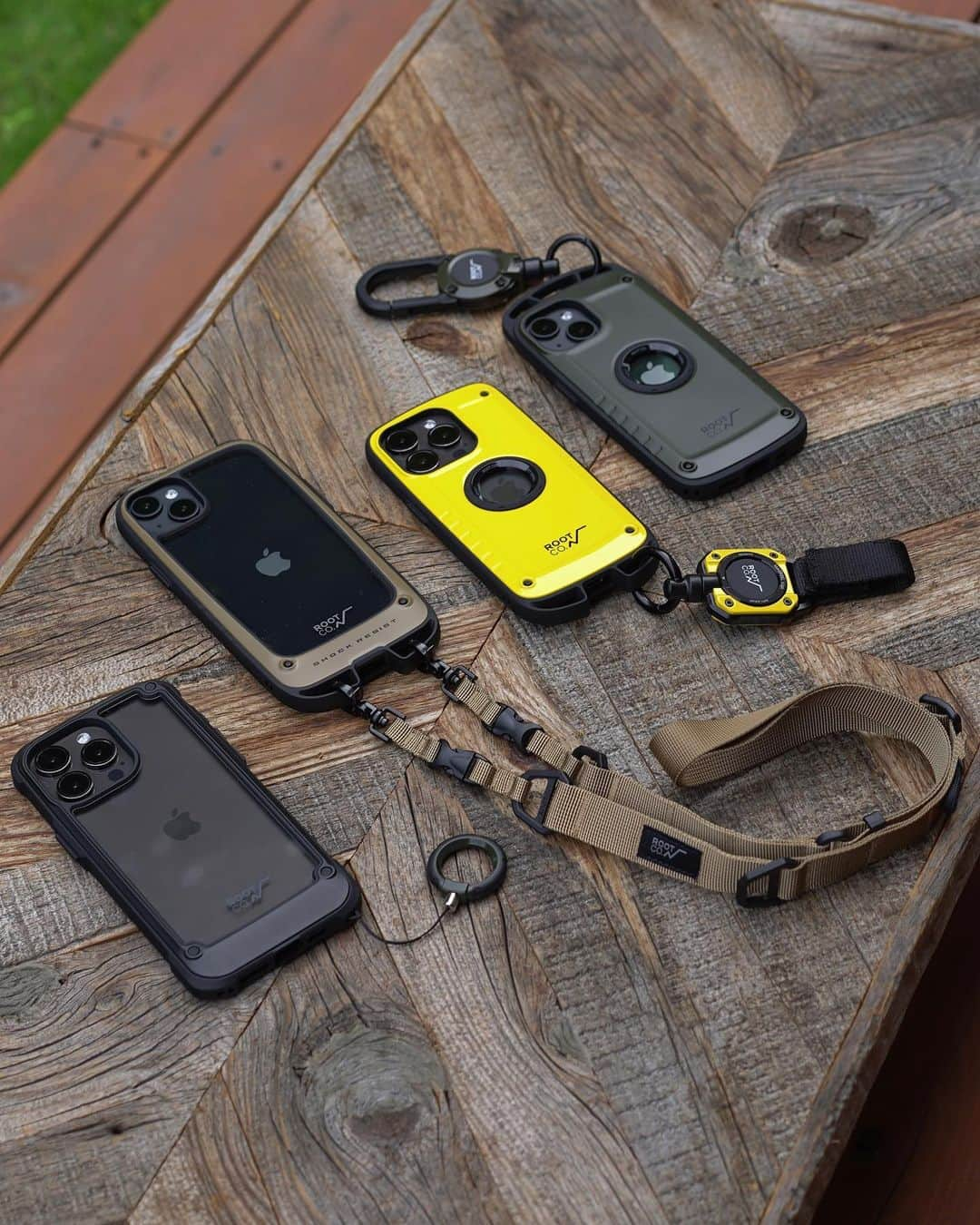 ROOT CO. Designed in HAKONE.さんのインスタグラム写真 - (ROOT CO. Designed in HAKONE.Instagram)「. iPhone 15 series products.  https://www.rootco-shop.jp/f/iphone15series  GRAVITY Shock Resist Case Pro. GRAVITY Shock Resist Case +Hold. GRAVITY Shock Resist Case Rugged. GRAVITY Shock Resist Tough & Basic Case.  #rootco #root_co #iphone #iphonecase #iphone15 #iphone15pro #iphone15plus #iphone15promax #iphone15case #iphone15procase #iphone15pluscase #iphone15promaxcase #innersheet #glassfilm #outdoor #outdoors」9月23日 11時49分 - root_co_official