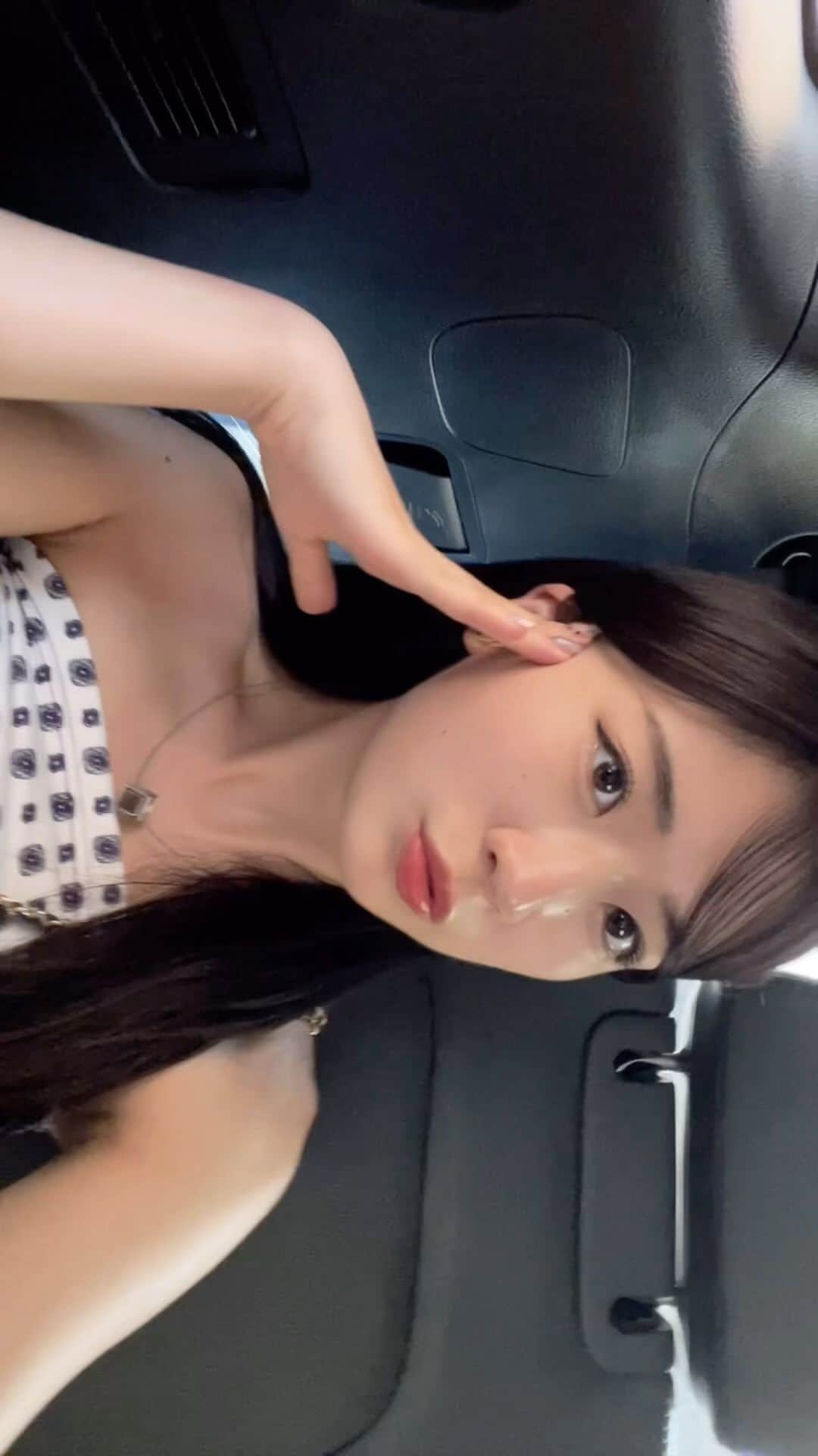 雨宮凜々子のインスタグラム：「do u luv me?:)  #selfie #셀카 #自撮り #03 #model #ootd #makeup」