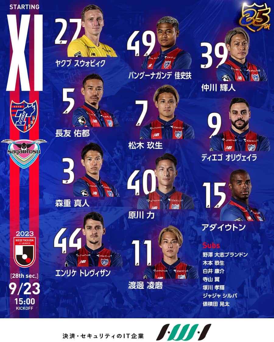 FC東京オフィシャルグッズのインスタグラム