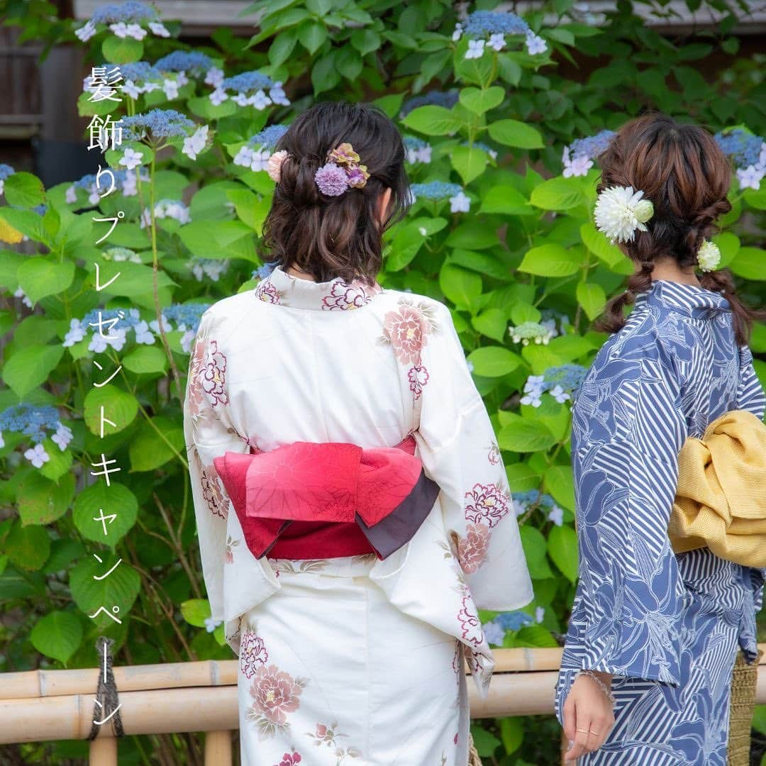 京都ヘアセット&着付け専門サロン夢館(ゆめやかた) さんのインスタグラム写真 - (京都ヘアセット&着付け専門サロン夢館(ゆめやかた) Instagram)「こんにちは、夢館です🍃  髪飾りプレゼントキャンペーンのご紹介です☺︎  髪飾りを合計1000円以上お買い上げのお客様に髪飾りを1つプレゼント🎁  和散、フォーマル全てのプランが対象です！ 髪飾りが無くなり次第終了ですのでお早めに😊  🌱ご予約はTOPのURLから🌱  #夢館 #着物レンタル夢館 #京都着物レンタル　#京都着物 #京都浴衣 #京都浴衣レンタル #yumeyakata #京都観光 #京都旅行 #京都巡り #着物デート #着物女子」9月23日 12時48分 - yumeyakatabeauty