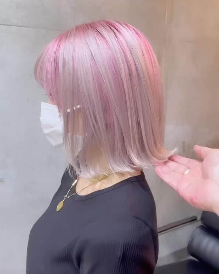 斉藤潤一のインスタグラム：「#バレイヤージュ」