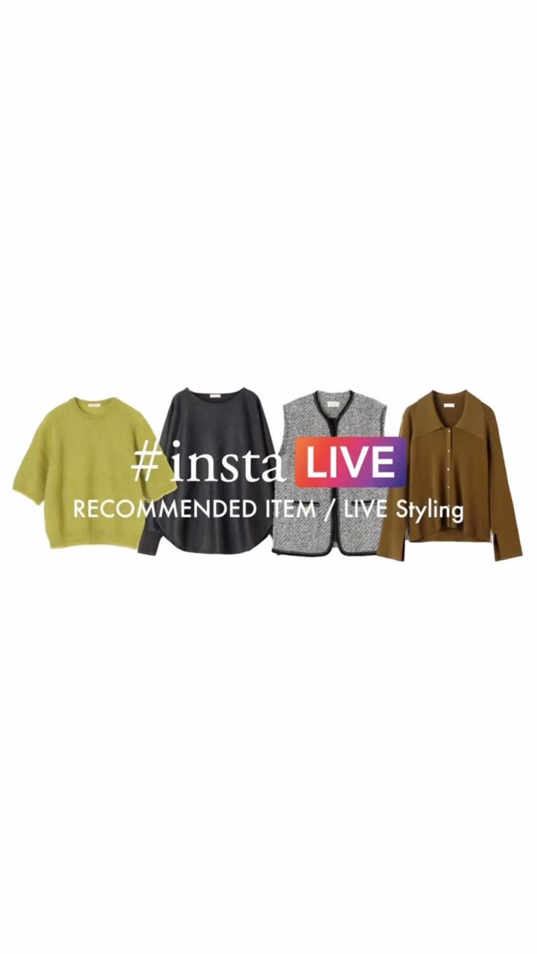 のインスタグラム：「9.21 thu. instaLIVE Styling “2023 AUTUMN RECOMMEDED STYLE” LIVEスタイリングをダイジェストでご紹介！  Style1 @haruna_s17  KNIT / 22-02-34-02201 / ¥35,200 PANTS / 22-04-34-04208 / ¥49,500 NECKLACE / 31-01-32-01014 / ¥33,000 @palajewelry_official  BAG / 26-03-35-03044 / ¥39,600 SHOES / 26-01-34-01001 / ¥70,400 @adieushoes_japan   Style 2 @y._.koyama  TOP / 22-03-34-3701 / ¥23,100 SKIRT / 22-05-34-05212 / ¥29,700 HEAD ACCESORY / 26-10-35-10104 / ¥13,200 @alexandredeparis_japan  SCARF / 26-04-32-04004 / ¥19,800 @mannermarket  BAG / 26-03-32-03022 / ¥47,300 SHOES / 26-01-35-01029 / ¥69,300  Style 3 @haruna_s17  KNIT / 22-02-34-02602 / ¥29,700 ALL IN ONE / 22-06-34-06205 / ¥39,600 NECKLACE / 26-10-35-10149 / ¥37,400 @plow__plow  BAG / 26-03-35-03046 / ¥22,000 SHOES / 26-01-35-01014 / ¥159,500 @rupertsanderson   Style 4 @j_pqv  GILET / 22-07-34-07212 / ¥55,000 KNIT / 22-02-34-02107 / ¥20,900 PANTS / 22-04-34-04010 / ¥31,900 BELT / 26-05-32-05004 / ¥17,600 BAG / 26-03-25-03037 / ¥39,600 SHOES / 26-01-35-01004 / ¥132,000 @giaborghini   #despres_instalive_2023 #instalive_dp_styling #instalive #fashion #despres #style」