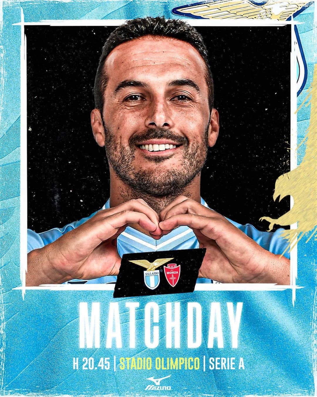 SSラツィオのインスタグラム：「⚪️ 𝐌𝐀𝐓𝐂𝐇𝐃𝐀𝐘 🔵  #LazioMonza  #CMonEagles 🦅」
