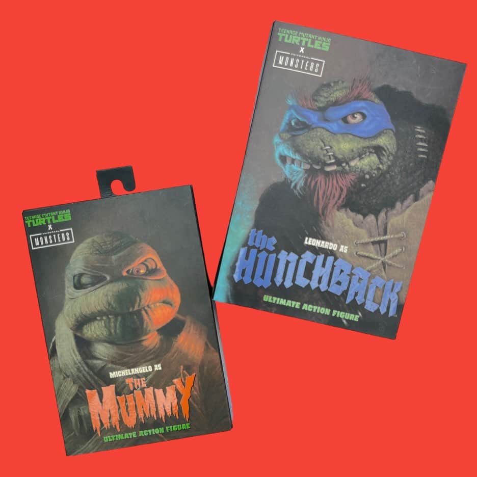 おもちゃやSPIRALのインスタグラム：「TURTLES THE HUNCHBACK & THE MUMMY フィギュア入荷しました✨」
