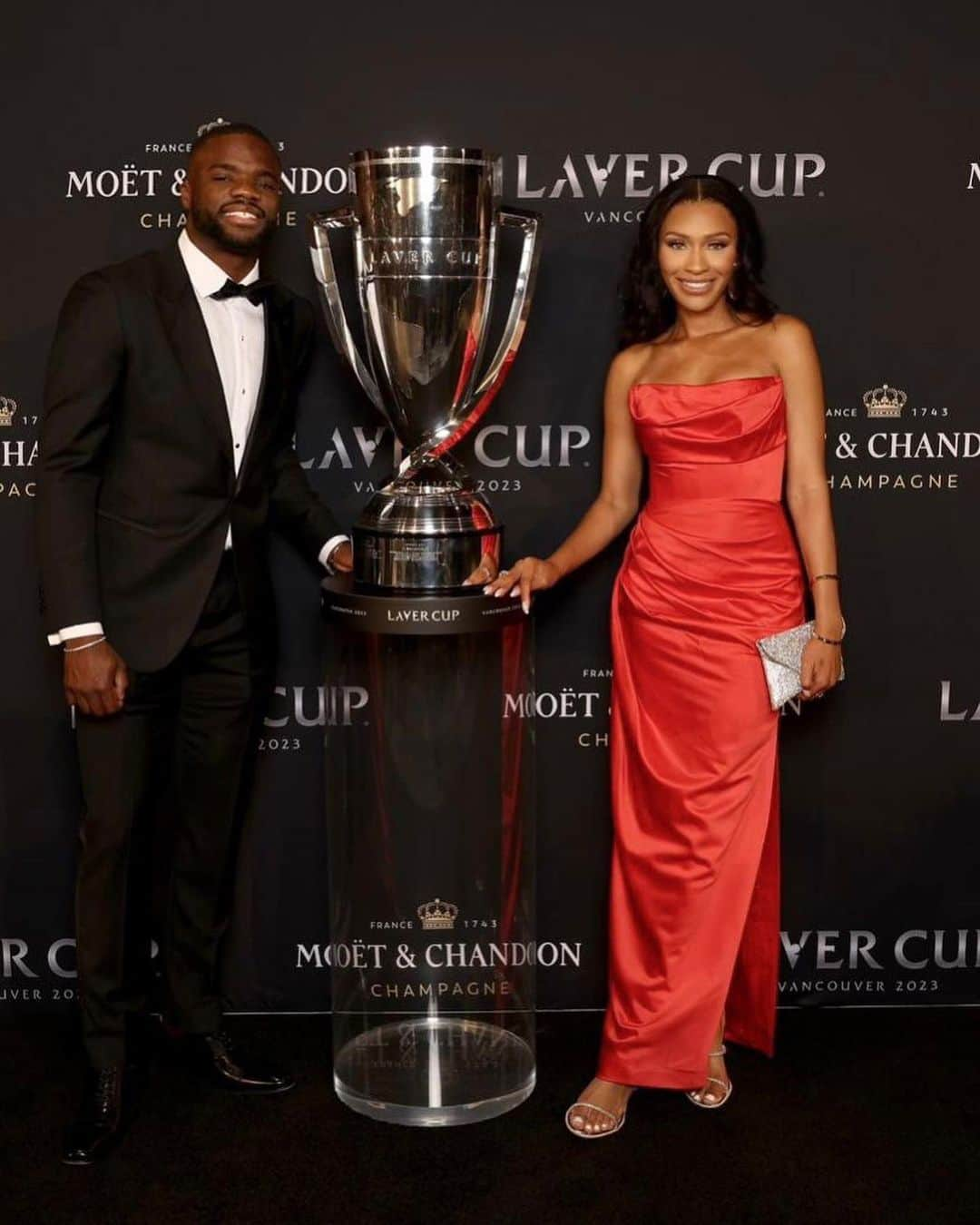 フランシス・ティアフォーさんのインスタグラム写真 - (フランシス・ティアフォーInstagram)「Laver cup gala 2k23 w bae @ayan.broomfield.  We put that SH!T on. I can’t liiie. 😍😍❤️❤️」9月23日 16時36分 - bigfoe1998