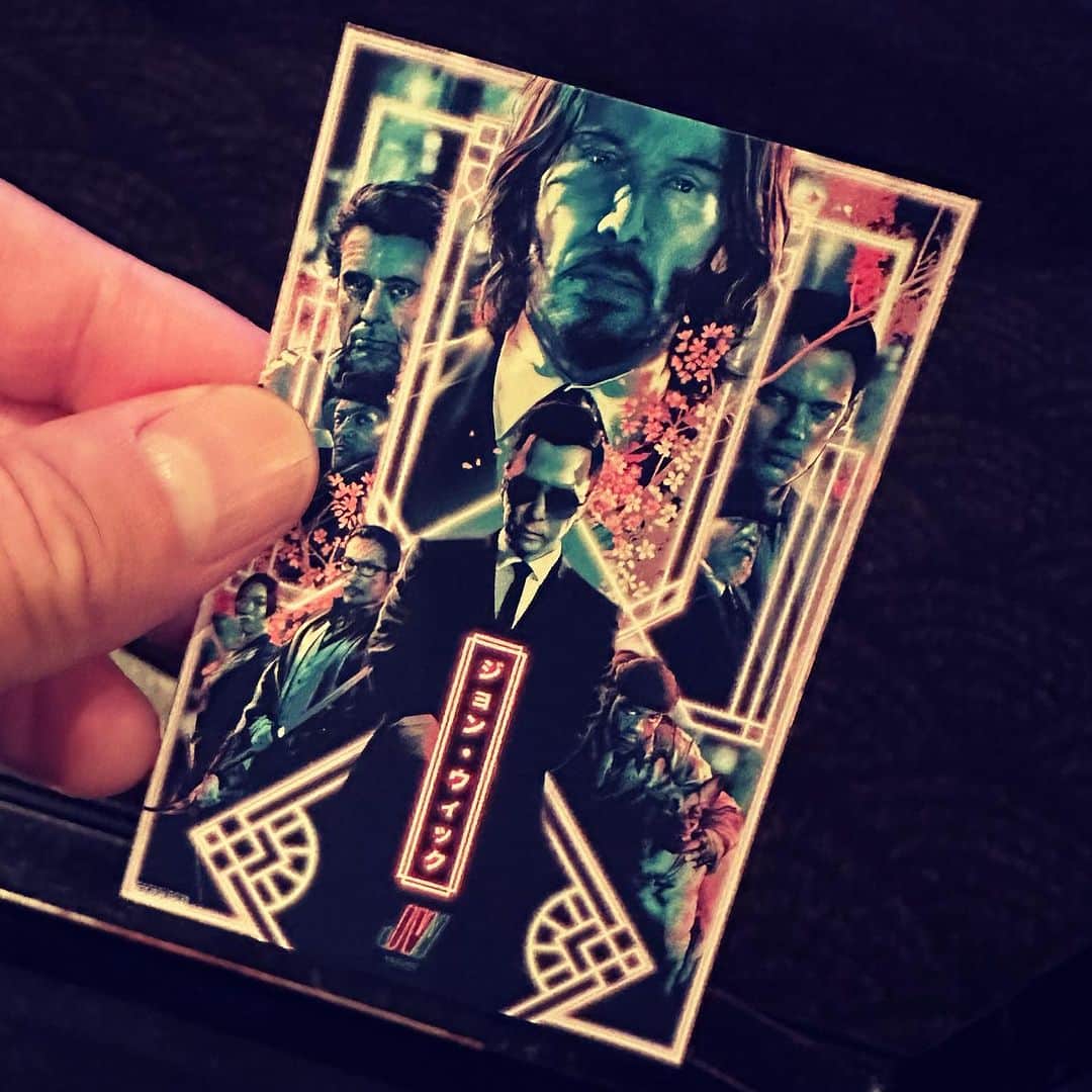 飯田カヅキさんのインスタグラム写真 - (飯田カヅキInstagram)「『ジョン・ウィック：コンセクエンス』最高だったー。  #ジョンウィック #ジョンウィックコンセクエンス #johnwick #johnwick4 #johnwickchapter4  #johnwickparabellum #キアヌリーブス #keanureeves #映画 #movie #cinema」9月23日 16時44分 - kazukiiida_strange