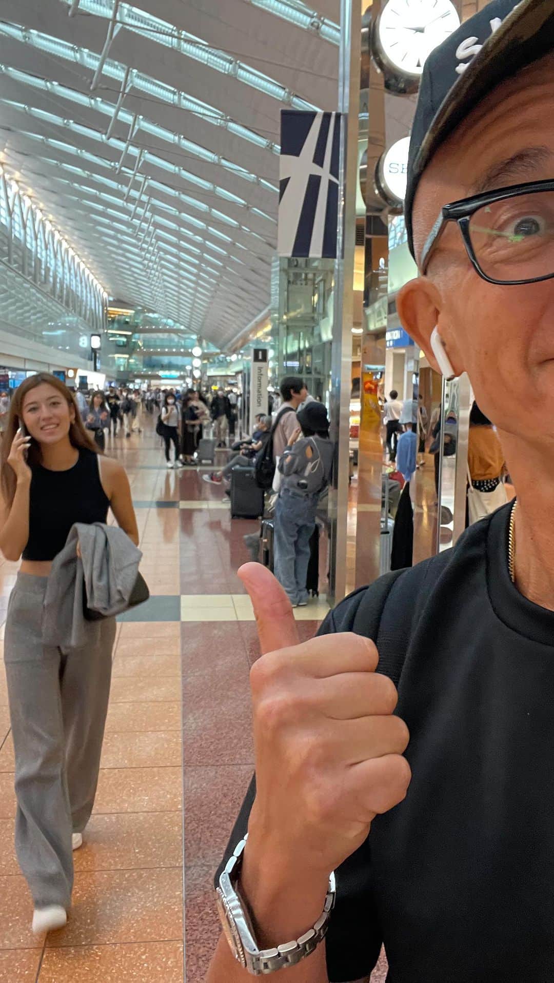 のインスタグラム：「今日も早朝から大分へGO！！！途中娘と合流🥰」