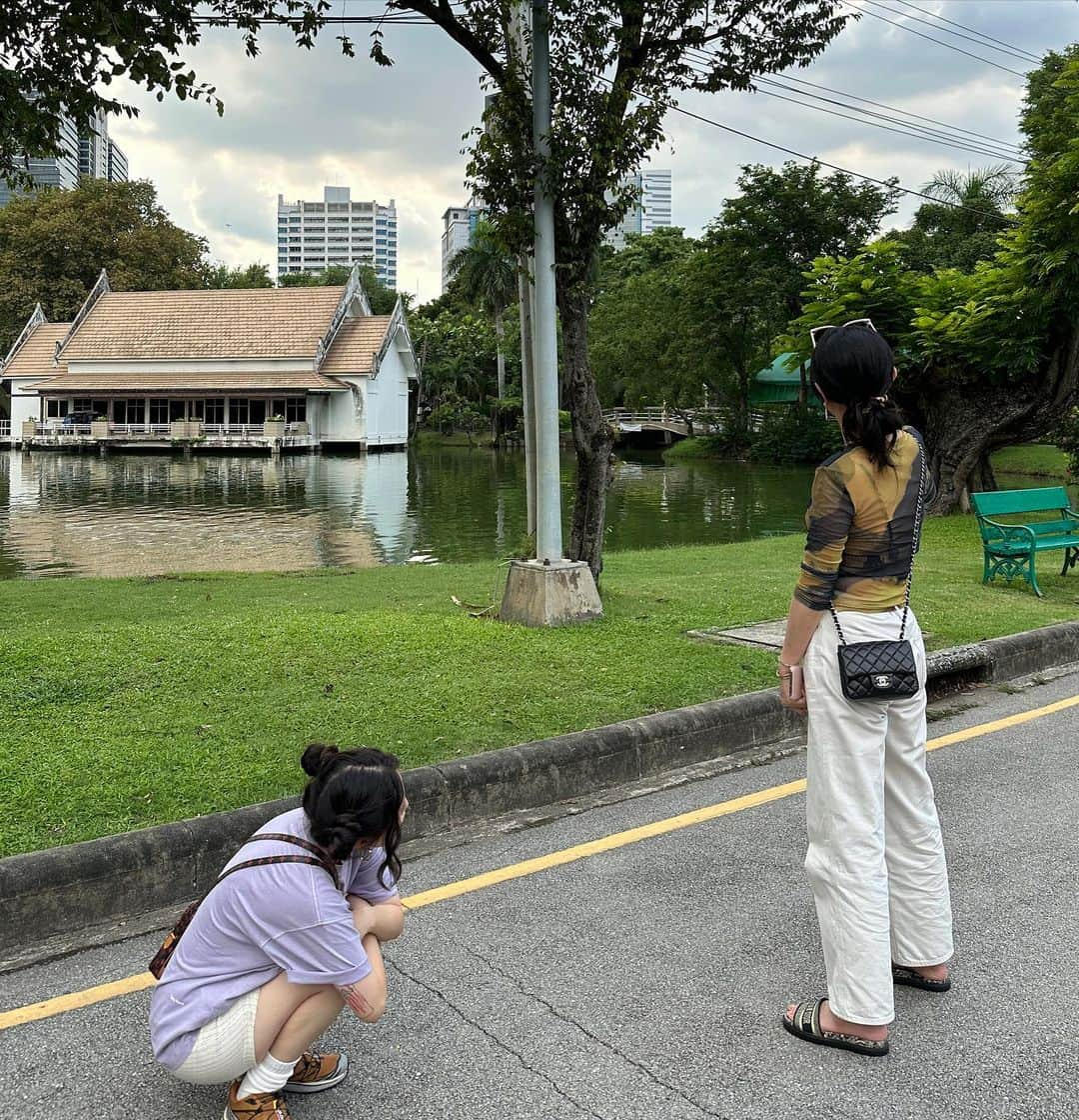 ヘリンさんのインスタグラム写真 - (ヘリンInstagram)「Bkk memory 🤟🩷@goodgalhanna  @rukarukainsta」9月23日 17時43分 - hyeliniseo