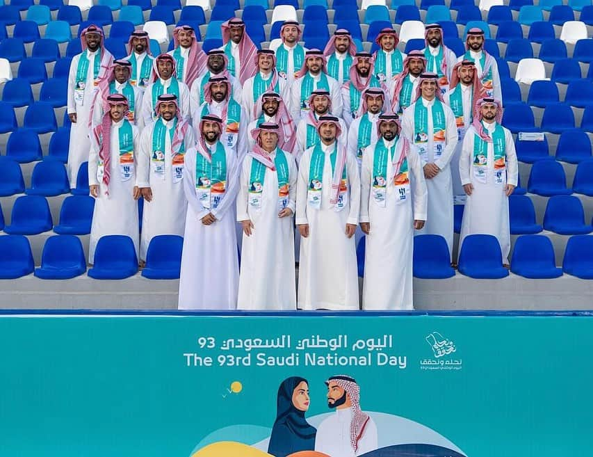 マウコム・フィリペ・シウヴァ・デ・オリヴェイラのインスタグラム：「Happy Saudi National Day 🇸🇦🎉」