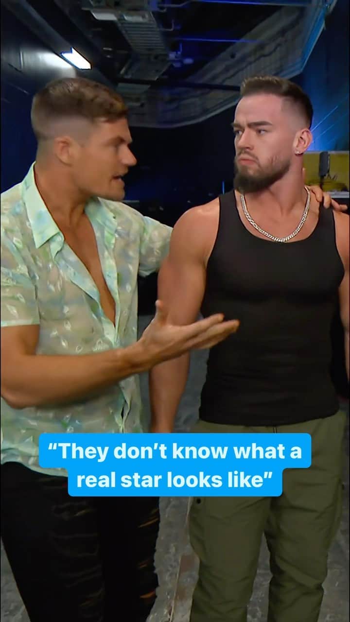 WWEのインスタグラム：「Don’t think those views were for you @austin_theory 😅」