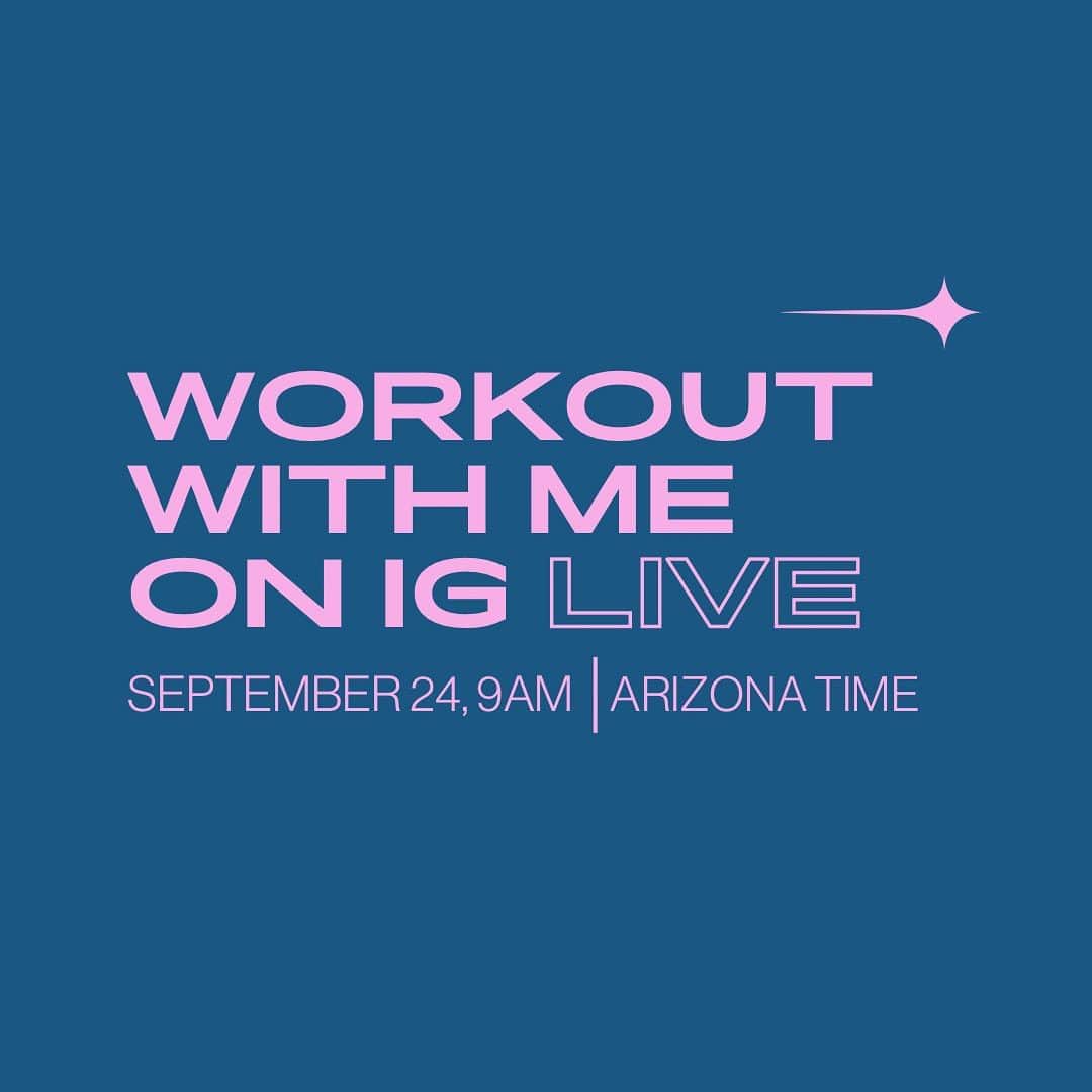 Alexia Clarkさんのインスタグラム写真 - (Alexia ClarkInstagram)「It's time to get our heart rates up and break a sweat together! 💦  Whether you're a beginner or a pro, I've got you covered.  Set a reminder now and let's get ready to crush it! 💪  Tomorrow, Sep 24 9 AM Arizona time. See you there!  #alexiaclark #fitness #iglive」9月24日 4時05分 - alexia_clark