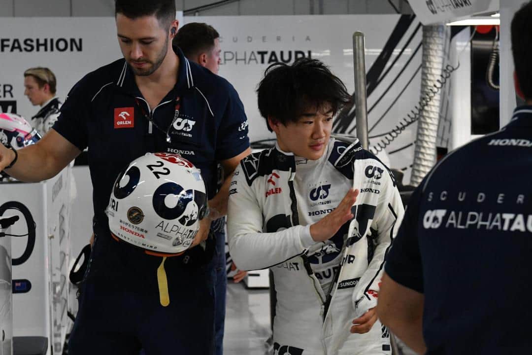 The Japan Timesさんのインスタグラム写真 - (The Japan TimesInstagram)「In welcome news for Japanese @F1 fans, Yuki Tsunoda's (@yukitsunoda0511) return to the grid for the 2024 season was confirmed by his @alphataurif1 team on Saturday, one day before he contests his home #JapaneseGP at Suzuka Circuit in Mie Prefecture.  The Japan Times was given a peek into the #AlphaTauri garage during Saturday's practice session as Tsunoda prepared for afternoon qualifying.  📸 @dokool  #f1 #yukitsunoda #角田裕毅 #formulaone」9月23日 19時40分 - thejapantimes