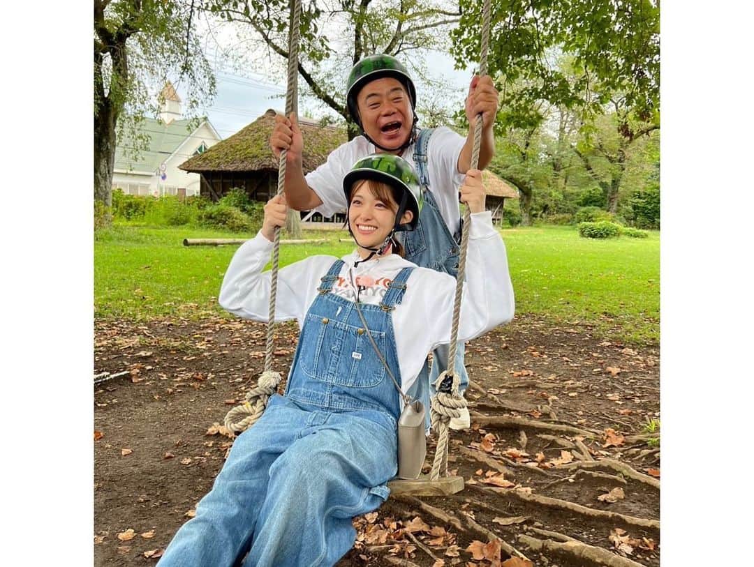 松村沙友理のインスタグラム：「🍎  本日ロケ中♡  なんの番組でしょうか？☺️🫶🏻」