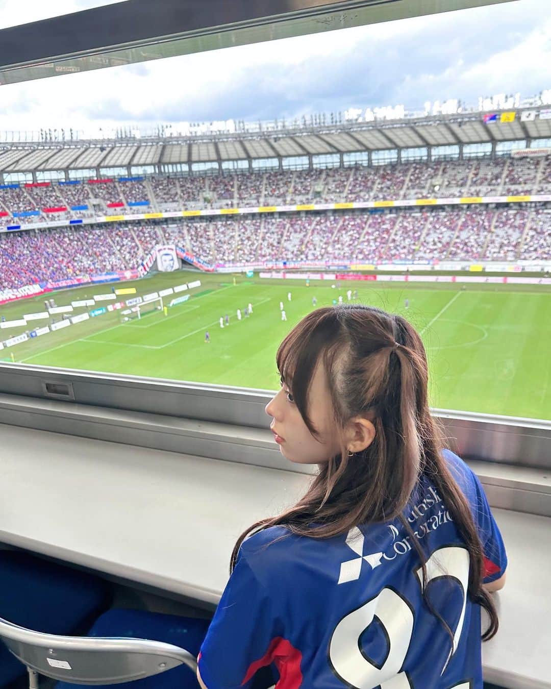 のインスタグラム：「💙❤️ #fctokyo#soccer#wasuta」