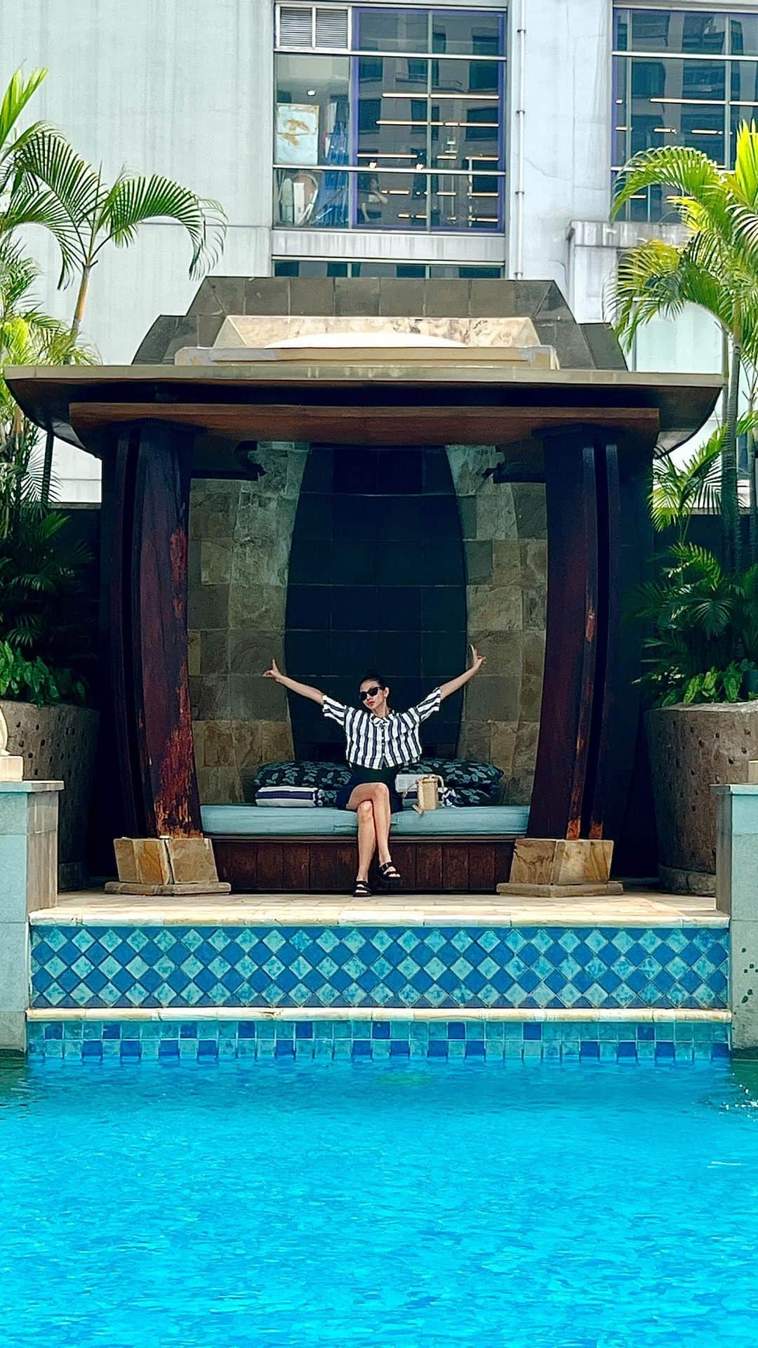 ユキ・カトウのインスタグラム：「Super happy and super recharged at @ayanajakarta #AYANAjakarta」