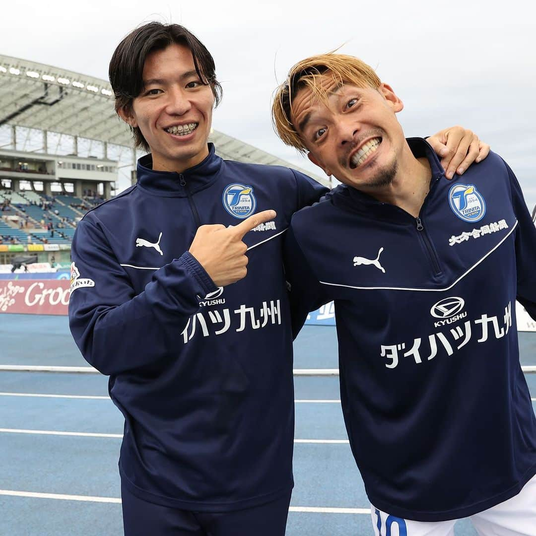 大分トリニータのインスタグラム：「🔵🟡2023明治安田生命J2リーグ第36節⚽️ 試合写真②📷 応援ありがとうございました！  #大分トリニータ #繋 #trinita #レゾド1万人」