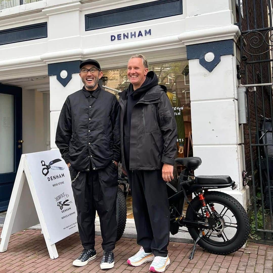 denham_japanさんのインスタグラム写真 - (denham_japanInstagram)「reunion with friends. @denhamthejeanmaker @denhamjapan @denham.china @denham @denham.women #amsterdam #denham #jason #origin #14years.」9月23日 22時52分 - denham_japan_by_aki_negishi