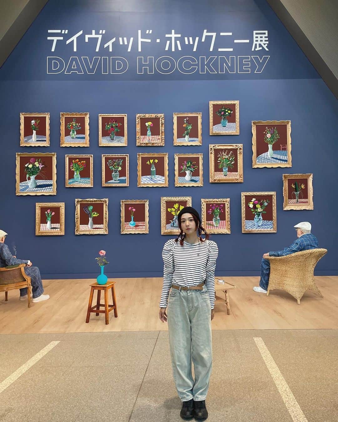 AMOさんのインスタグラム写真 - (AMOInstagram)「作品に込められるポジティブなメッセージと ハッピーな色彩に癒され、 固定概念にとらわれず新たな手法や表現を取り入れてチャレンジし続ける自由さと、好奇心の豊かさに刺激をもらう。 すばらしい展示だった 🍃  わたしもホックニーのように 日常にある景色を、こんなふうに鮮やかに 愛情あふれる視点でみつめていたい 🌷🌧️  #デイヴィッドホックニー展 #davidhockney」9月23日 23時02分 - amo_whale