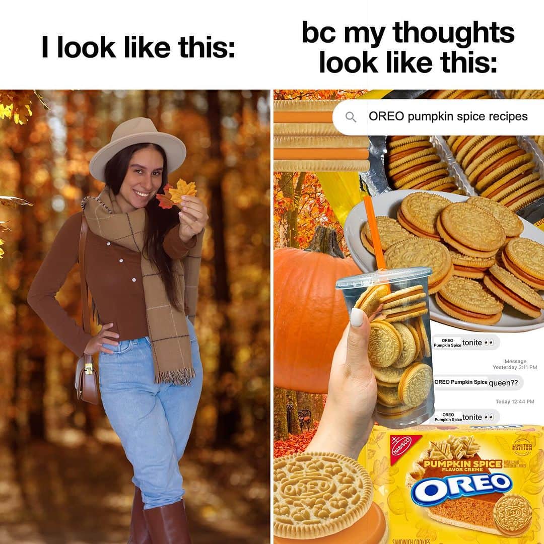 のインスタグラム：「Pumpkin spice is life 🧡」