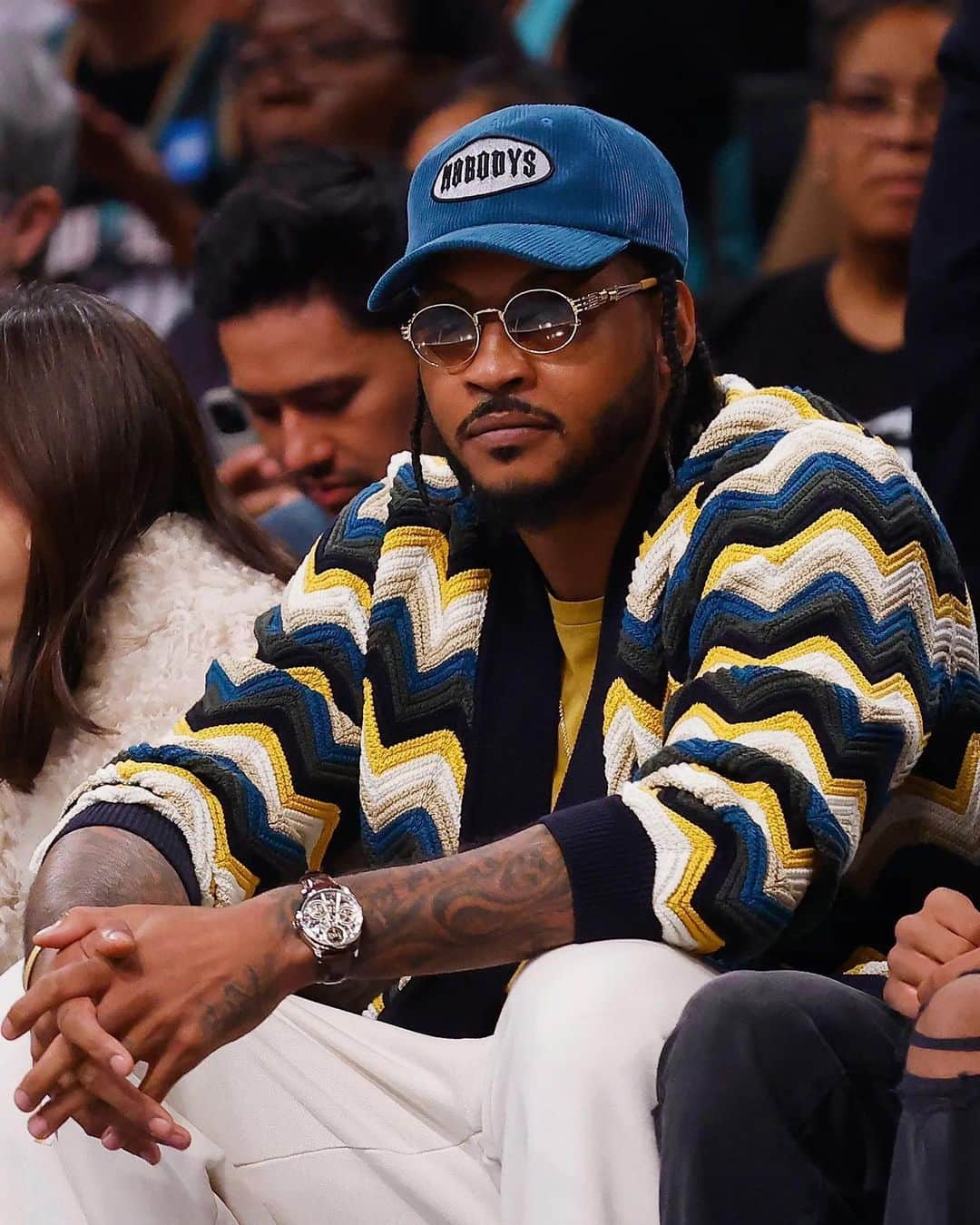 GQさんのインスタグラム写真 - (GQInstagram)「@carmeloanthony's early-2000s grail proves his watch geek bonafides. Plus: Another Tom Brady stunner, an on-wrist look at Lewis Hamilton’s new signature model, and more of the week’s best celebrity watches at the link in bio.」9月23日 23時37分 - gq
