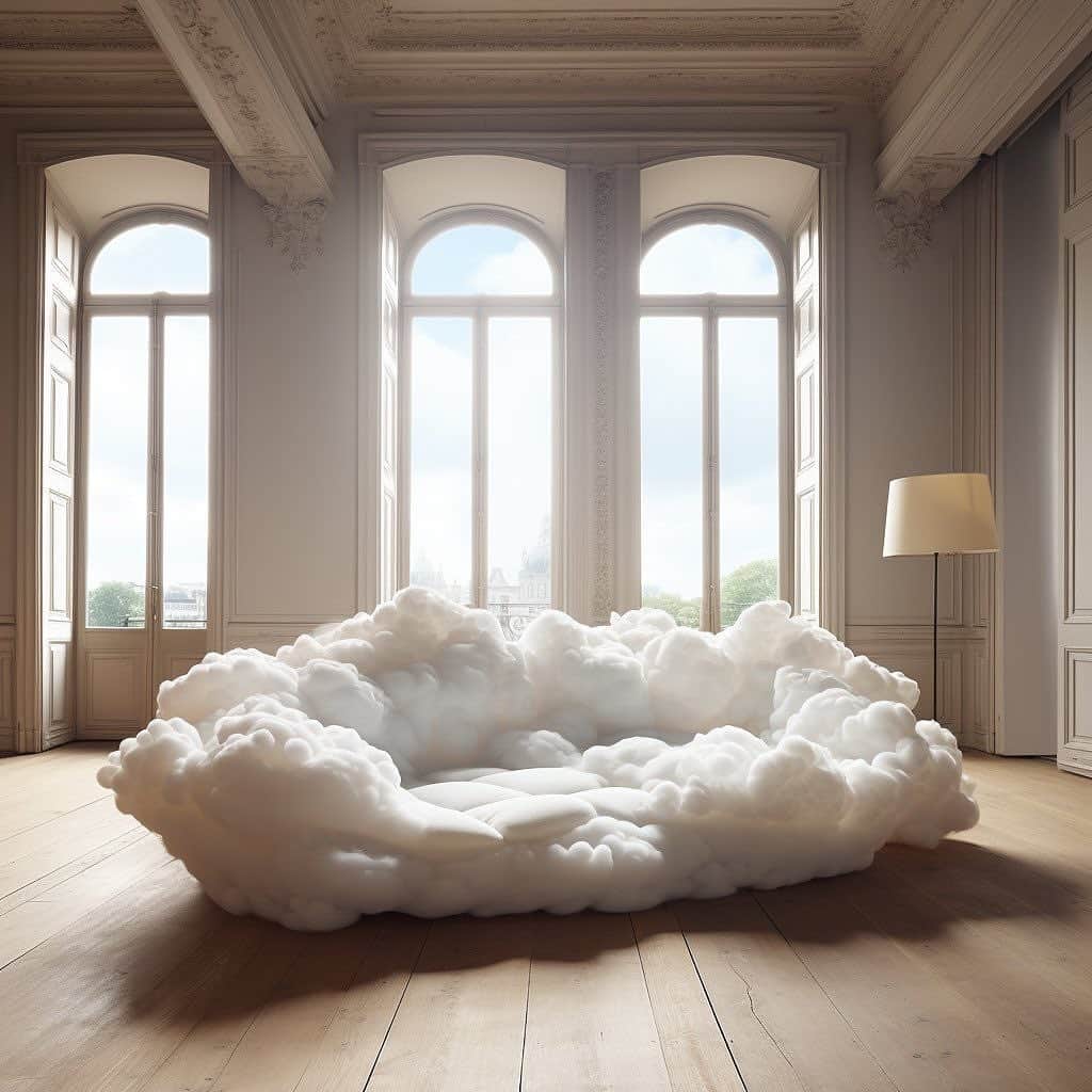 Cosmopolitanのインスタグラム：「Now, THIS is my kind of cloud couch 😏  #rg @ecosapiens」