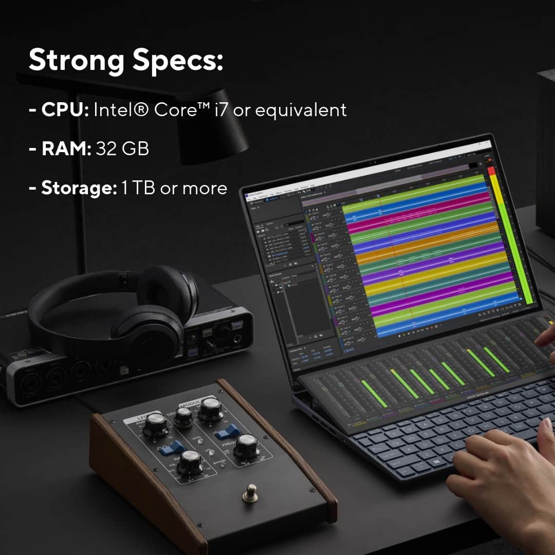 ASUSさんのインスタグラム写真 - (ASUSInstagram)「Are you a musician or sound professional looking for the perfect laptop to support your work? Check out these tips on choosing one, along with recommendations. Click the link in bio to learn more or visit ASUS Blog to read more articles!⁣ ⁣ #ASUSBlog⁣ #contentcreator #musician #soundengineer #creatorlaptop」9月24日 1時00分 - asus