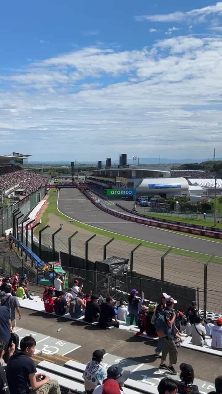 のインスタグラム：「レコノサンスラップ #f1 #suzukacircuit #f1日本グランプリ」