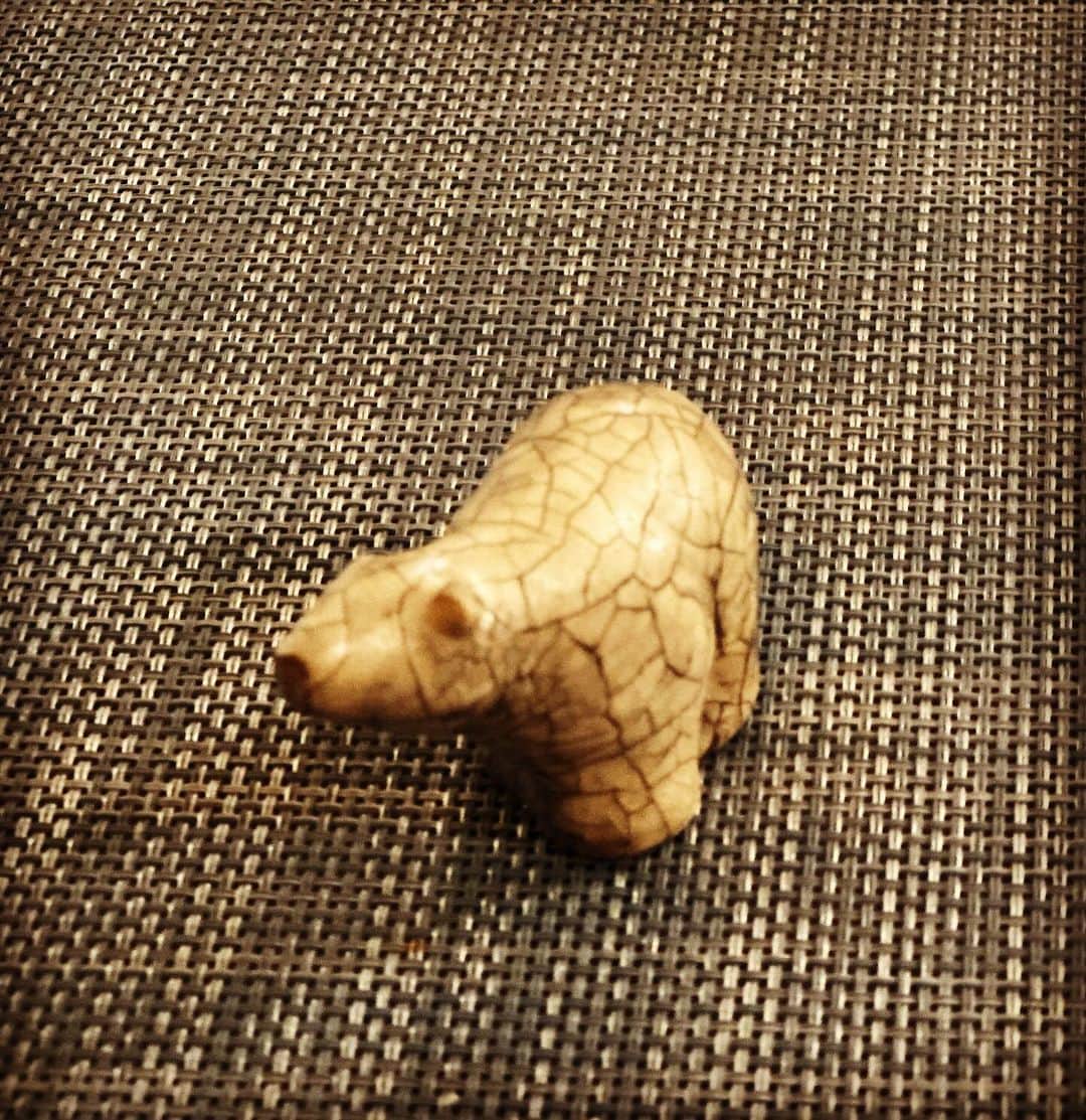 JILLのインスタグラム：「京都のお土産に塊さんからプレゼント🎁 PolarStaギャラリーのシンボルでもある シロクマさん。 フォルムが可愛いの。 ブックエンドとはまた違う存在感。 ちょうど握れるサイズ感。 おしりのラインが大好き❤ ありがとうございました😊  #polarsta  ———————————— #09月30日billboardlive横浜 #10月03日billboardlive大阪 #10月29日REDROCKS #11月03日西条市ストーンハンマー #11月04日西条市こけら落とし  ———————————— #jillpersonz  #personz  #youtubepersonzチャンネル #note  #jillpersonz  #エアプレ #JILLプレ #ラジオ高崎 #三味線jill屋」
