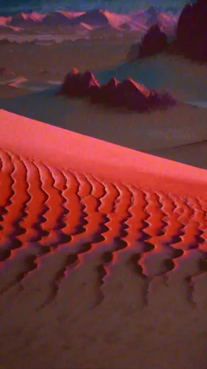 UNTIL THE RIBBON BREAKSのインスタグラム：「This is a song about adventure into the unknown. About conquering fear, about finding purpose. An infinite search, under red skies  #ai #aiart #aiartcommunity #cielosrojos #redskies #naturelovers #naturegram #aivideos #newmusic #musicanueva #originalsong #red」
