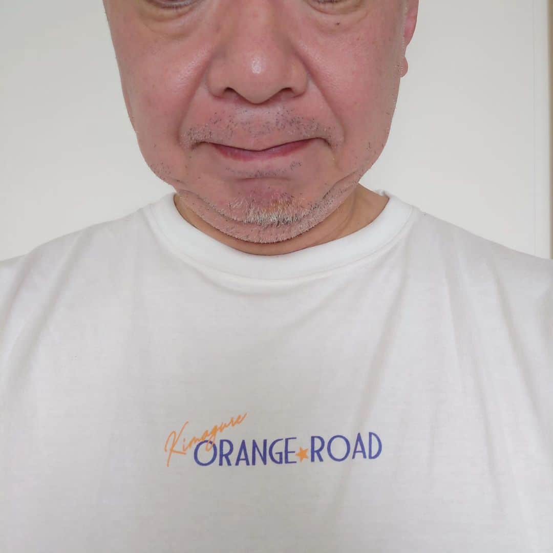 鈴木おさむさんのインスタグラム写真 - (鈴木おさむInstagram)「こんなTシャツ、ネットで探して買いました！ 気まぐれオレンジロード」9月24日 9時50分 - osamuchan_suzuki