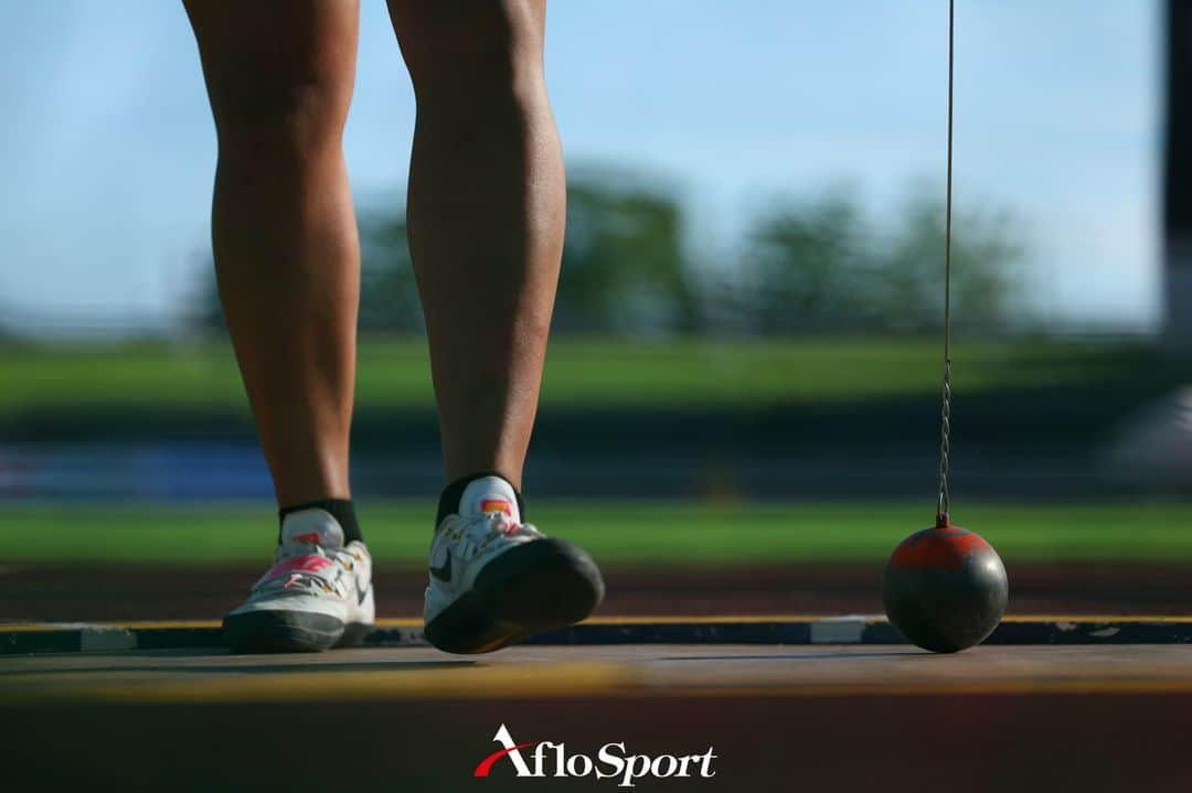 アフロスポーツのインスタグラム：「Detail Shot, JULY 29, 2023 - Athletics : 20th Tajima Memorial Meet Men's Hammer Throw  at Ishin Me-Life Stadium, Yamaguchi, Japan.  Photo: @yohei_osada.aflosport  #sportphoto #sportphotography #スポーツ写真」