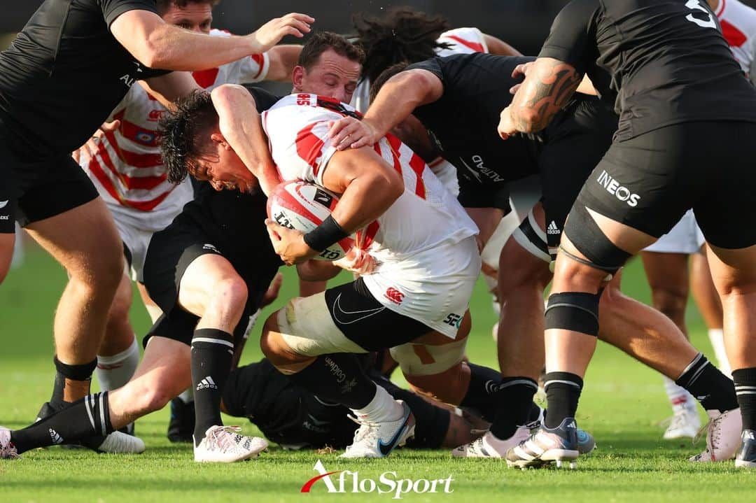 アフロスポーツさんのインスタグラム写真 - (アフロスポーツInstagram)「姫野和樹/Kazuki Himeno (JPN),  JULY 15, 2023 - Rugby :  Lipovitan D Challenge Cup 2023 match  between Japan 27-41 All Blacks XV  at Egao Kenko Stadium in Kumamoto, Japan.   Photo: @naoki_nishimura.aflosport  #sportphoto #sportphotography #スポーツ写真」9月24日 10時18分 - aflosport