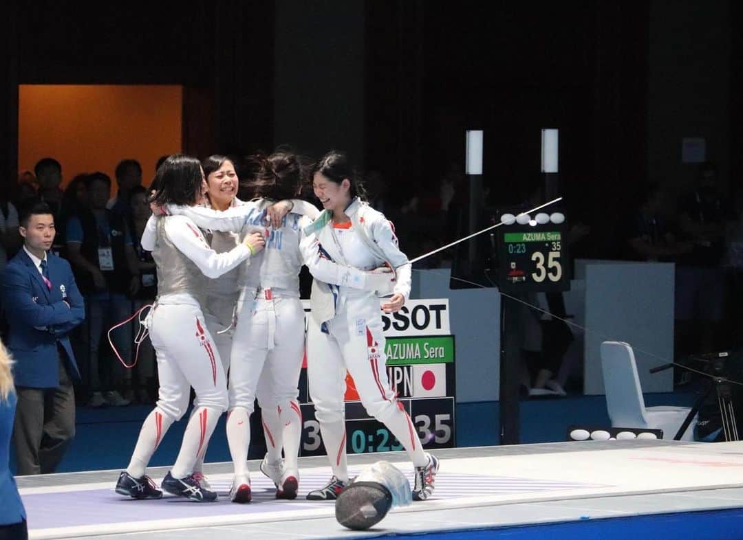 宮脇花綸のインスタグラム：「.  アジア大会開幕🇨🇳🇯🇵  5年前はじめてアジアトップを獲得した大会です！ 今年も死守する✊  #asiangames #teamjapan」