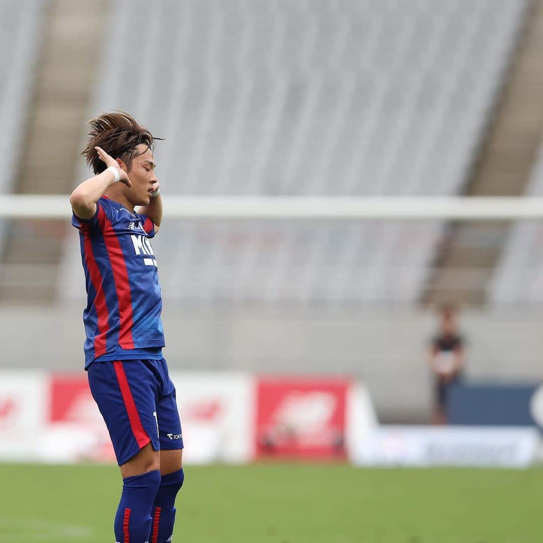 FC東京オフィシャルグッズさんのインスタグラム写真 - (FC東京オフィシャルグッズInstagram)「🔵🔴 vs #サガン鳥栖   綺麗ではない。でもねじ込んだ同点弾。  @w_ryoma  @fctokyoofficial  #渡邊凌磨 #FC東京 #fctokyo #tokyo」9月24日 13時00分 - fctokyoofficial