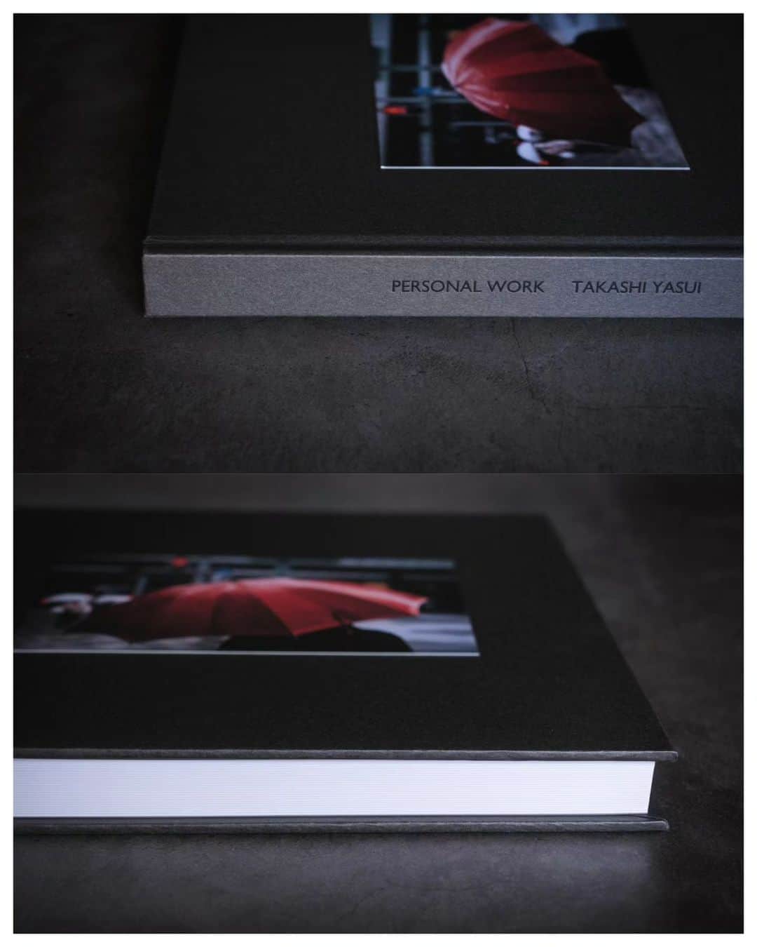 Takashi Yasuiさんのインスタグラム写真 - (Takashi YasuiInstagram)「"PERSONAL WORK" - TAKASHI YASUI  写真家 保井崇志による集大成的な写真集。  判型：縦210×横210 製本：上製本 / 糸かがり綴じPUR製本 加工 : 背・箔押し / 表紙・空押し+題箋貼り 頁数：192ページ 写真：148カット 本文用紙：OKウルトラアクアサテン 表紙用紙：NTラシャ グレー90 見返し用紙：NTラシャ グレー50 印刷会社：藤原印刷  Format: 210 (H) x 210 (W) Binding: top binding / thread binding PUR binding Processing : spine, foil stamping / cover, blank stamping + title page pasting Number of pages: 192 pages Photos: 148 cuts Body paper: OK Ultra Aqua Satin Cover paper: NT Lasha gray 90 Back cover paper: NT Lasha gray 50 Printing company: Fujiwara Printing  *Ships worldwide*.」9月24日 21時52分 - _tuck4