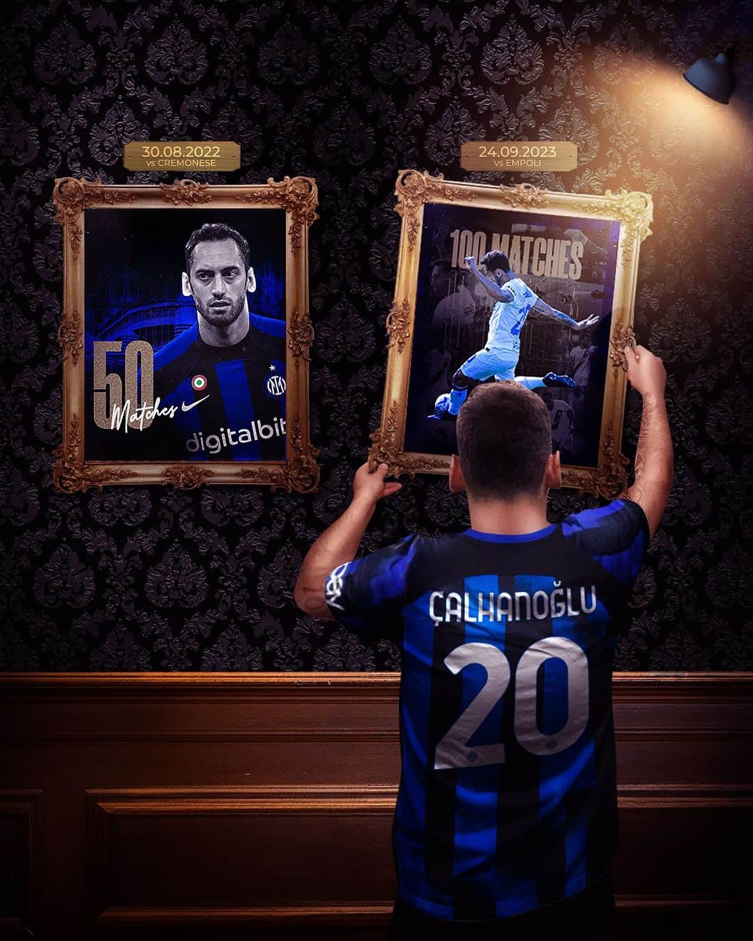 ハカン・チャルハノールさんのインスタグラム写真 - (ハカン・チャルハノールInstagram)「💯 games with @inter 💪 Loving every second of it 🖤💙」9月24日 21時56分 - hakancalhanoglu