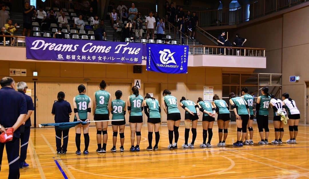 菊地真結さんのインスタグラム写真 - (菊地真結Instagram)「・  @meikaivolley 🌿  📸学連さん  #明海大学女子バレーボール部」9月24日 22時05分 - 91_yjn