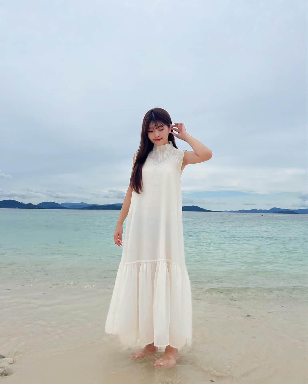 のインスタグラム：「Khai Island🏝️  海が綺麗すぎて、 すぐそこにお魚が泳いでるの見えた🐠」