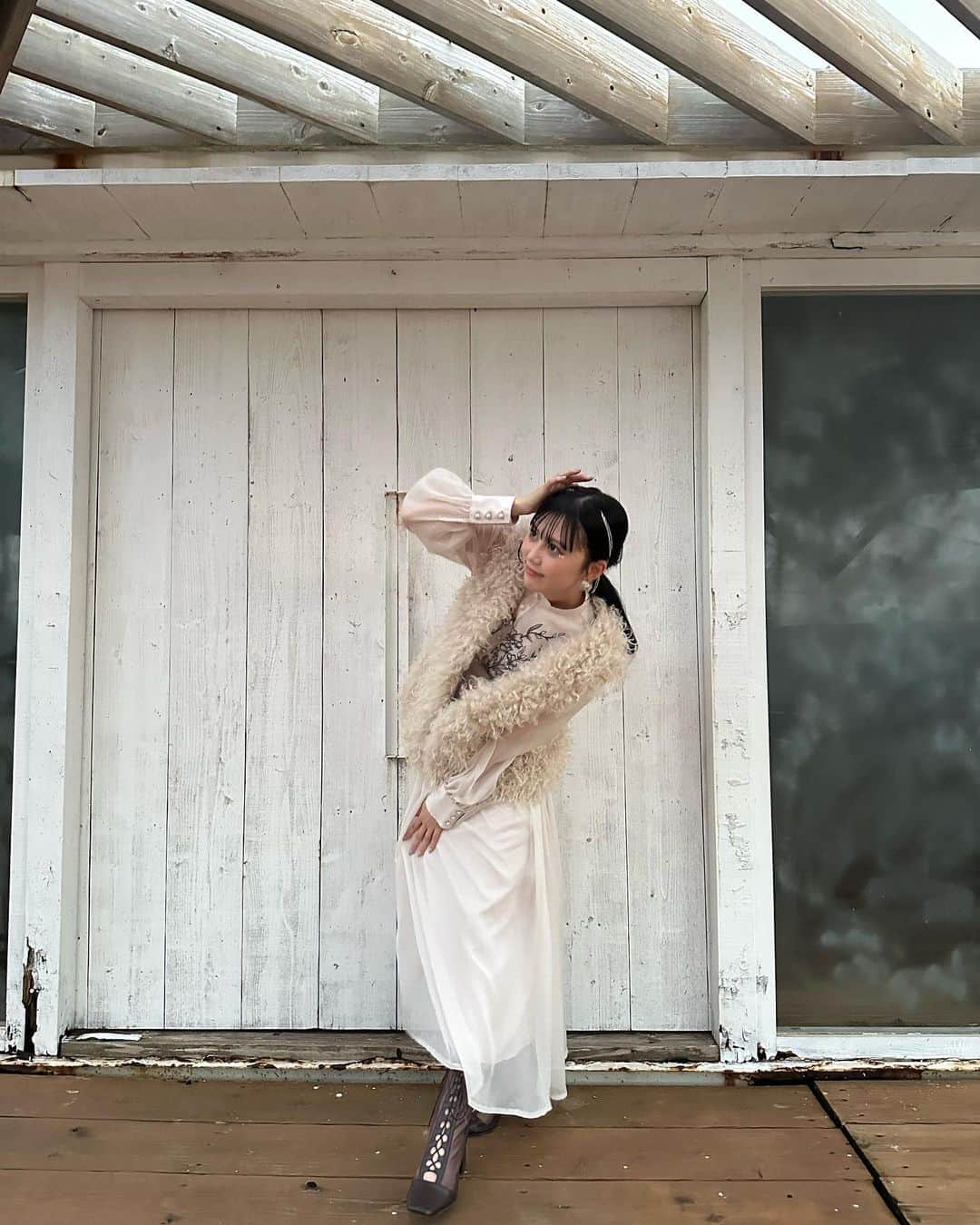 三原羽衣さんのインスタグラム写真 - (三原羽衣Instagram)「沖縄コレクションありがとうございました🩵 歓声いっぱいで嬉しかった🫨💗」9月24日 22時27分 - ui.mihara_official