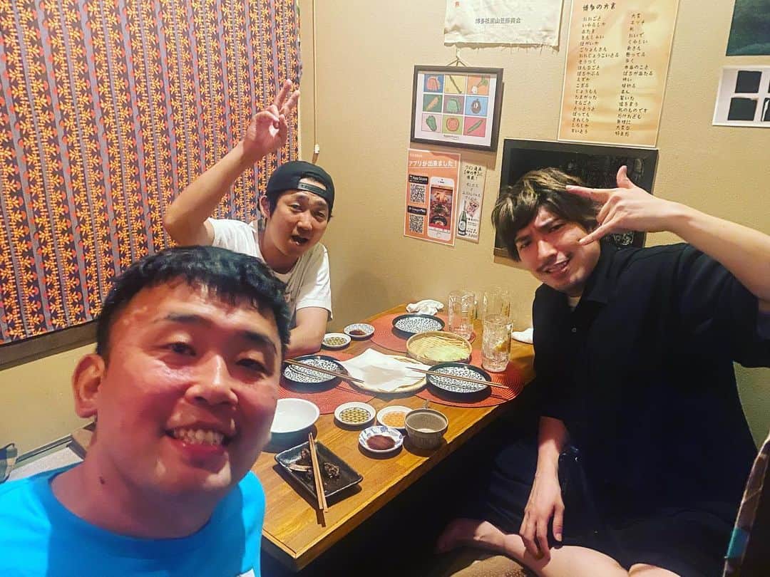 初恋タローのインスタグラム：「久しぶりの石田さんと！ あとりんたろーも！ ただただ楽しかった！！  バリ飲んだけど二日酔いなし！ 楽しかった〜」