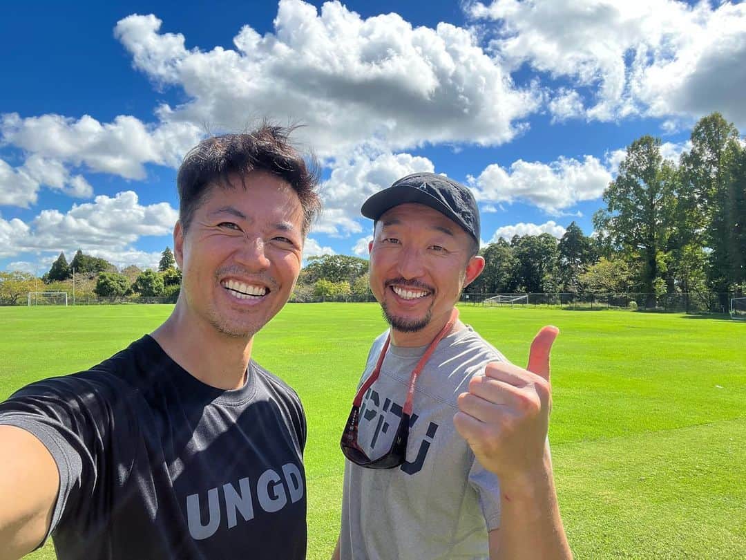 ケイン・コスギのインスタグラム：「Thank you @motokazu.yamasaka for the hard week of training ! I wanted to quit or stop many times but you pushed me thru it and made me stronger! I’m ready !!」