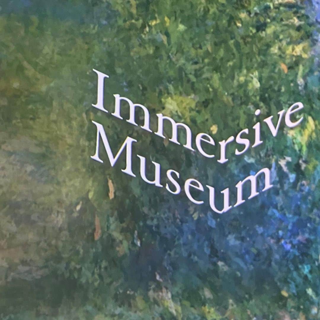 のインスタグラム：「芸術の秋 🤎 @immersive.museum  7.7 ~10.29 🎨」