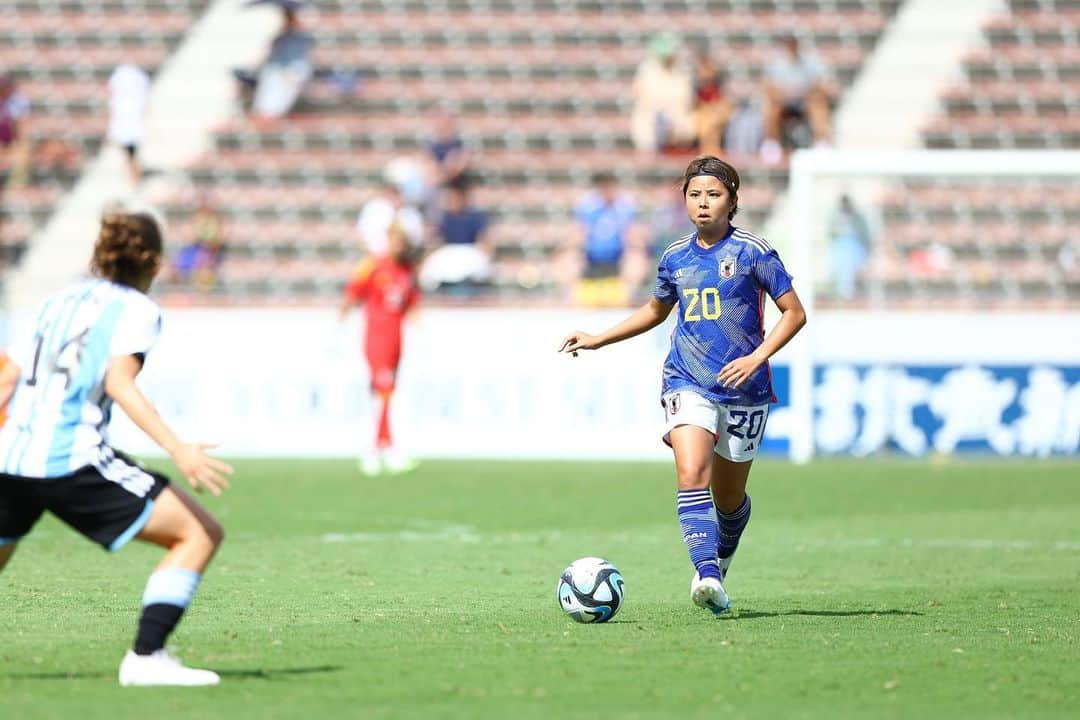 三浦成美さんのインスタグラム写真 - (三浦成美Instagram)「久しぶりの代表戦⚽️ 北九州スタジアムの雰囲気、最高でした！ たくさんの応援ありがとうございました！！ ©︎JFA #なでしこジャパン #北九州スタジアム」9月24日 15時26分 - miura_narumi17